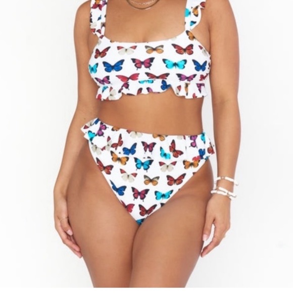 Show Me Your MuMu Other - Show Me Your MuMu Bikini Top Butterfly